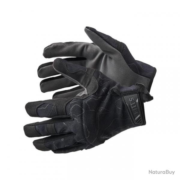 Gants 5.11 Tactical High Abrasion 2.0 compatibles cran tactile - Noir / S