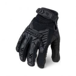 Gants Ironclad Command Impact compatibles écran tactile - Noir / S