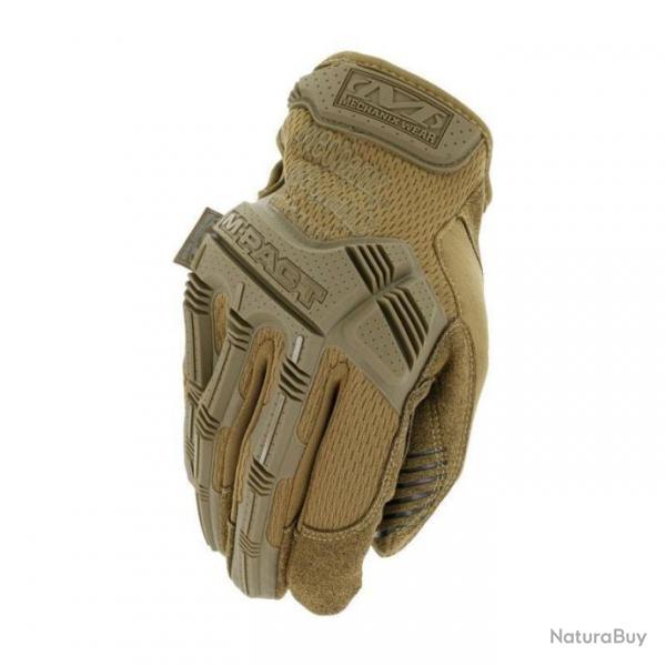 Gants Mechanix M Pact compatibles cran tactile Coyote