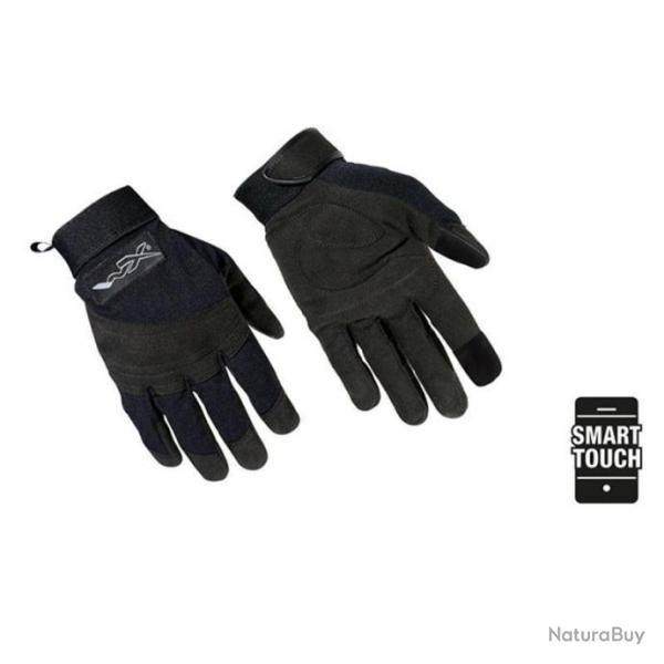 Gants Wiley X APX compatibles cran tactile - Noir / M