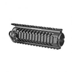 Garde-main aluminium Quad-Rail Picatinny FAB Defense NFR-EX pour AR15/M4/HK416 canon 14" ou plus - N