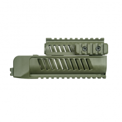 Garde-main avec rails Picatinny FAB Defense SA-58 - Vert olive