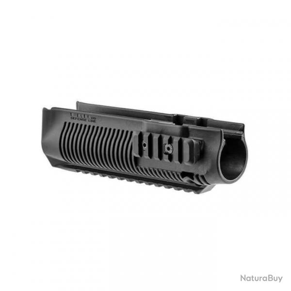 Garde-main PR 870 avec trois rails Picatinny FAB Defense PR-870 pour Remington 870 - Noir