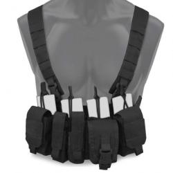 Gilet Chest Rig Bulldog Tactical Gear Kinetic - Noir