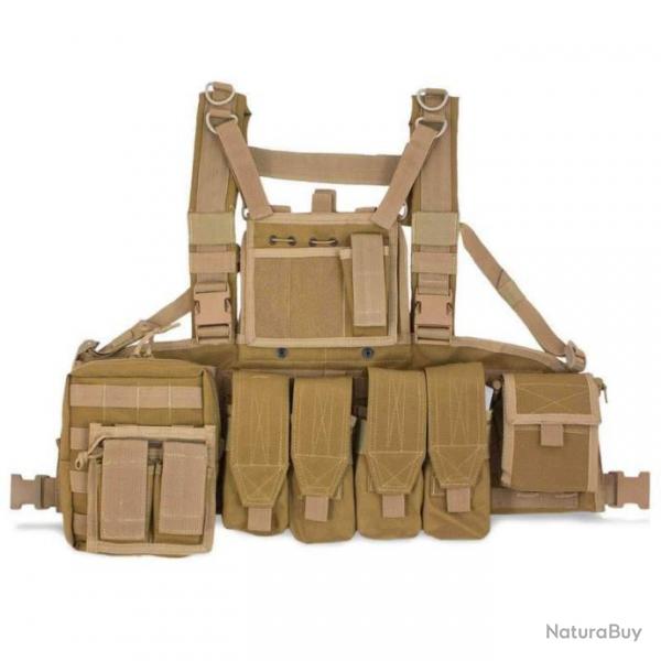 Gilet Chest Rig Bulldog Tactical Gear Operator - Coyote