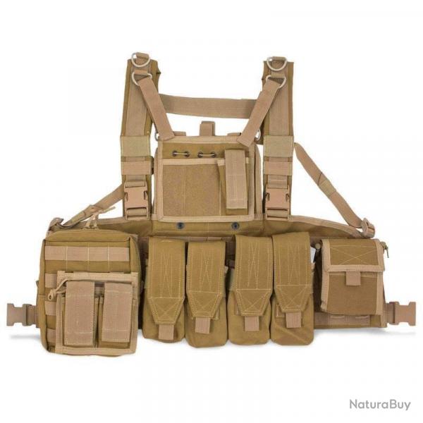 Gilet Chest Rig Operator Bulldog Tactical Gear - Coyote