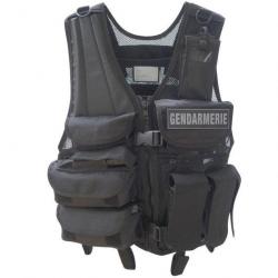 Gilet d'intervention Patrol Equipement FORCE - Noir