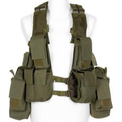 Gilet MFH Tactique - Vert Olive