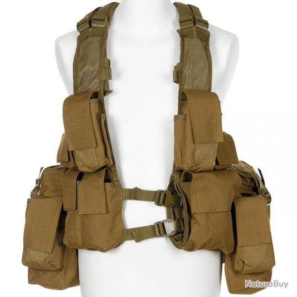 Gilet MFH Tactique - Coyote