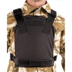 Gilet porte-plaques Blackhawk Low Vis - Noir / M