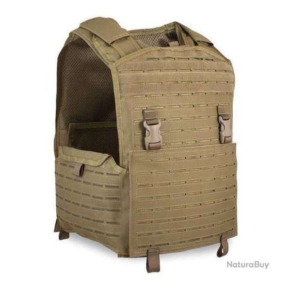 Gilet porte-plaques Bulldog Tactical Gear Mission Alert - Coyote