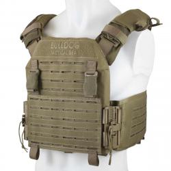Gilet porte-plaques QR Kinetic Bulldog Tactical Gear - Coyote / L (86 - 130 cm)