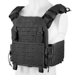 Gilet porte-plaques Bulldog Tactical Gear QR Kinetic - Noir / M (76 - 99 cm)