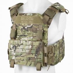 Gilet porte-plaques Bulldog Tactical Gear QR Kinetic - MTC / M (76 - 99 cm)