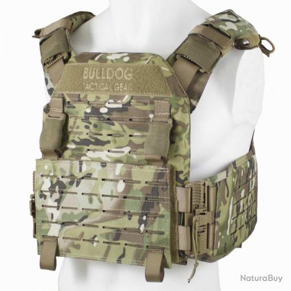 Gilet porte-plaques Bulldog Tactical Gear QR Kinetic - MTC / M (76 - 99 cm)