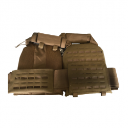 Gilet porte-plaques Bulldog Tactical Gear SM2A - Coyote