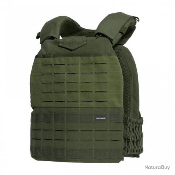 Gilet porte-plaques Pentagon Milon - Vert olive