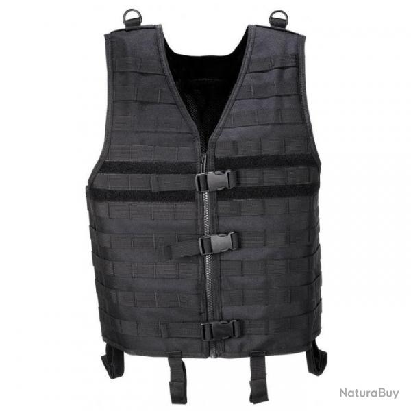 Gilet tactique MFH MOLLE Lger - Noir