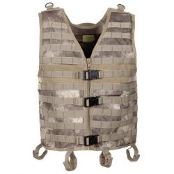 Gilet tactique MFH MOLLE Léger - HDT camo DE