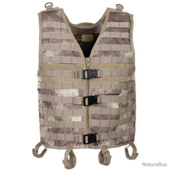 Gilet tactique MFH MOLLE Lger - HDT camo DE