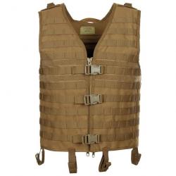 Gilet tactique MFH MOLLE Léger - Coyote