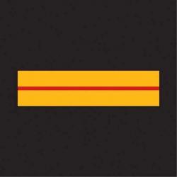 Grade Gendarmerie Mobile - Noir / Adjudant Chef