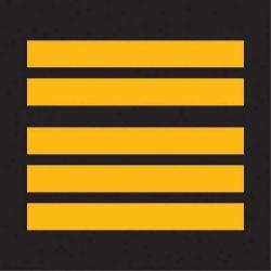 Grade Gendarmerie Mobile - Noir / Commandant