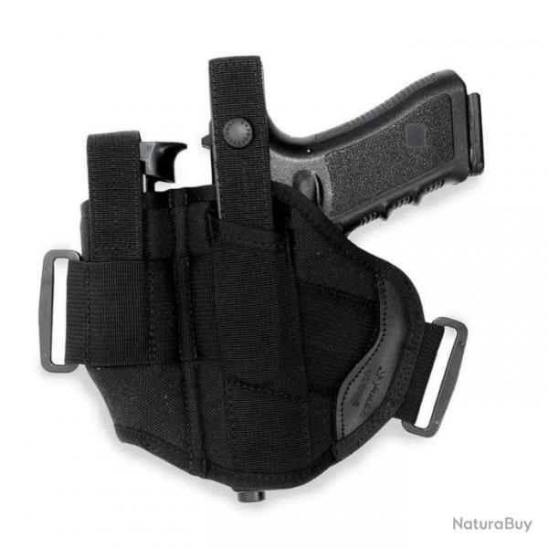 Holster ambidextre avec porte-chargeur GK Pro - Noir / Ambidextre