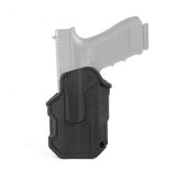 Holster Blackhawk T-Series L2C LB Glock 17/19 avec lampe - Noir / Glock 17 / 19 avec lampe TLR7 ou T