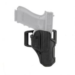 Holster Blackhawk T-Series L2C sans lampe - Noir / Glock 17 / 22 / 31 / 34 / 35 / 41 / 47 / Droitier