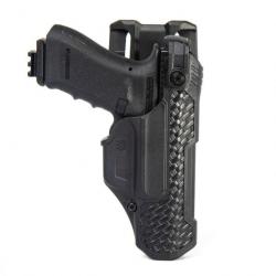 Holster Blackhawk T-Series L3D BW - Noir / Glock 17/19 - Gaucher