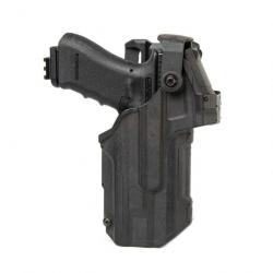 Holster Blackhawk T-Series L3D LB/RDS - Noir / Sig P320/P250 TLR 1/2 - Gaucher