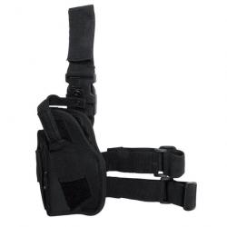 Holster de cuisse Mil-Tec STF03 - Noir / Universel / Gaucher