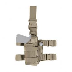 Holster de cuisse Vega PA280 - Beige / Universel / Droitier