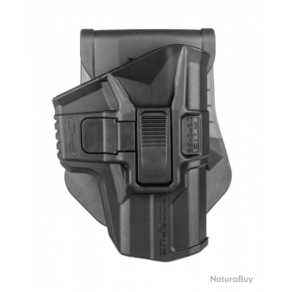 Holster Fab Defense Scorpus M1 Level 2 - Noir / Glock 45 / Droitier