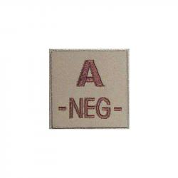Identifiant de groupe sanguin Low Visibility CT - Coyote / A -