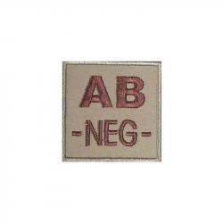 Identifiant de groupe sanguin Low Visibility CT - Coyote / AB -