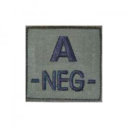 Identifiant de groupe sanguin Low Visibility VO - Vert olive / A -