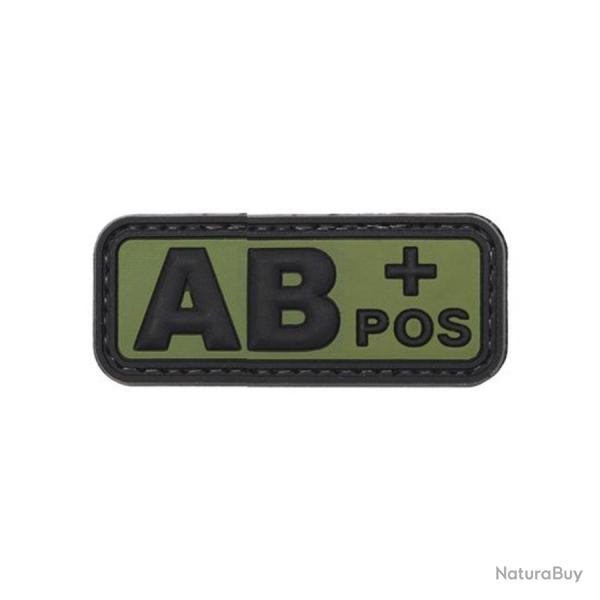 Identifiant de groupe sanguin Mil-Spec ID - Vert olive / AB +