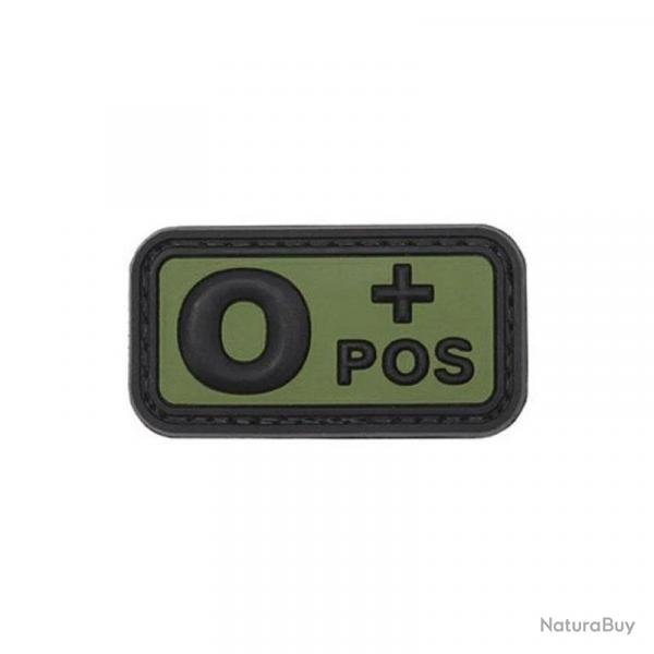 Identifiant de groupe sanguin Mil-Spec ID - Vert olive / O +