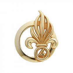 Insigne de béret OR LÉGION 4E REI - Or