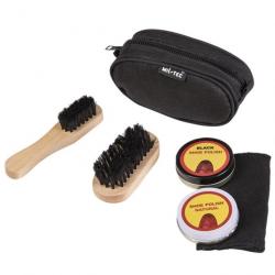 Kit de nettoyage pour chaussures Mil-Tec - Noir