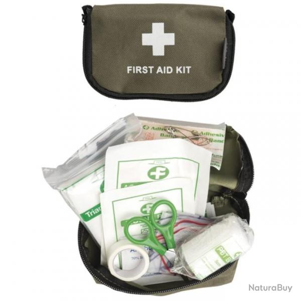 Kit de premiers secours Mil-Tec Small - Vert olive