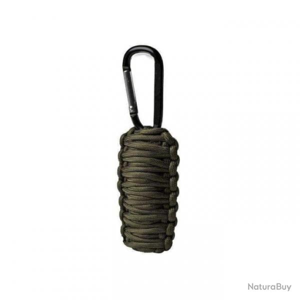 Kit de survie Mil-Tec Paracord Small - Vert olive