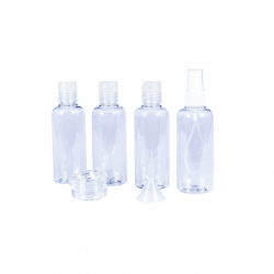 Kit de Toilette CAO Camping PET + PVC - Transparent