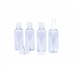 Kit de Toilette CAO Camping PET + PVC - Transparent