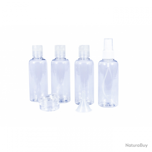 Kit de Toilette CAO Camping PET + PVC - Transparent