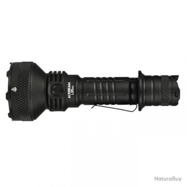 Lampe torche AceBeam L35 2.0 - 5000 lm / 650 m - Noir