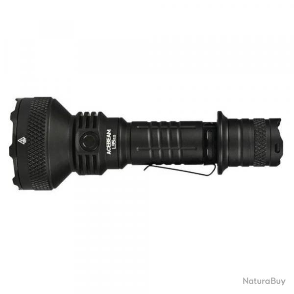 Lampe torche AceBeam L35 2.0 - 5000 lm / 650 m - Noir