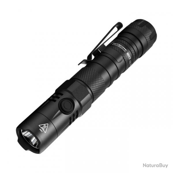 Lampe torche Nitecore Multitask Hybrid 12 V2 1200 lm - Noir